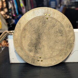 Jerome Dreyfuss Round Leather Wristlet